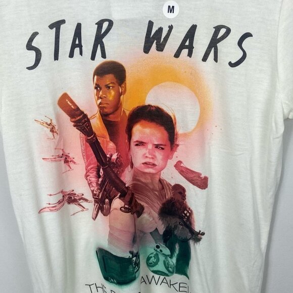 NWT Star Wars Force Awakens Short Sleeve Tee Size Medium T-Shirt New With Tags M - Picture 4 of 5